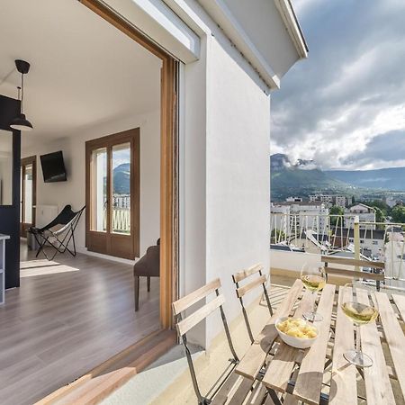 Vue Sensationnelle - Wifi Fibre - Arrivee Autonome Apartment Chambery Luaran gambar