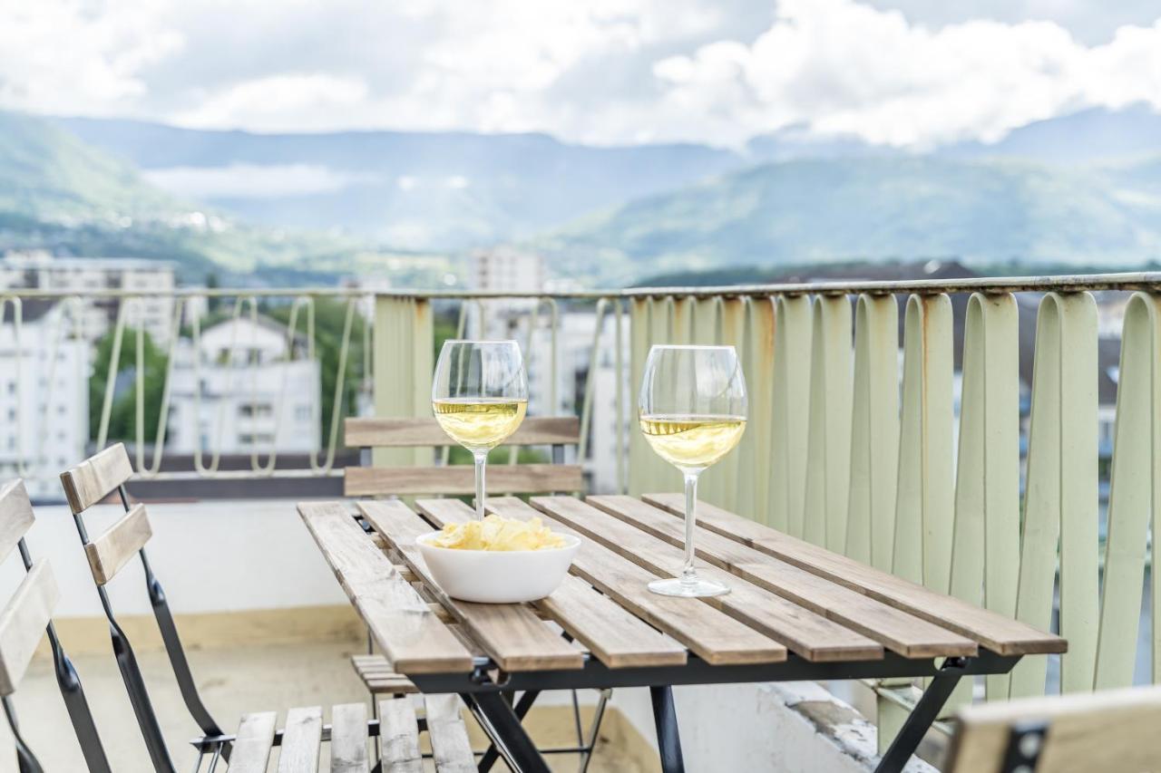 Vue Sensationnelle - Wifi Fibre - Arrivee Autonome Apartment Chambery Luaran gambar