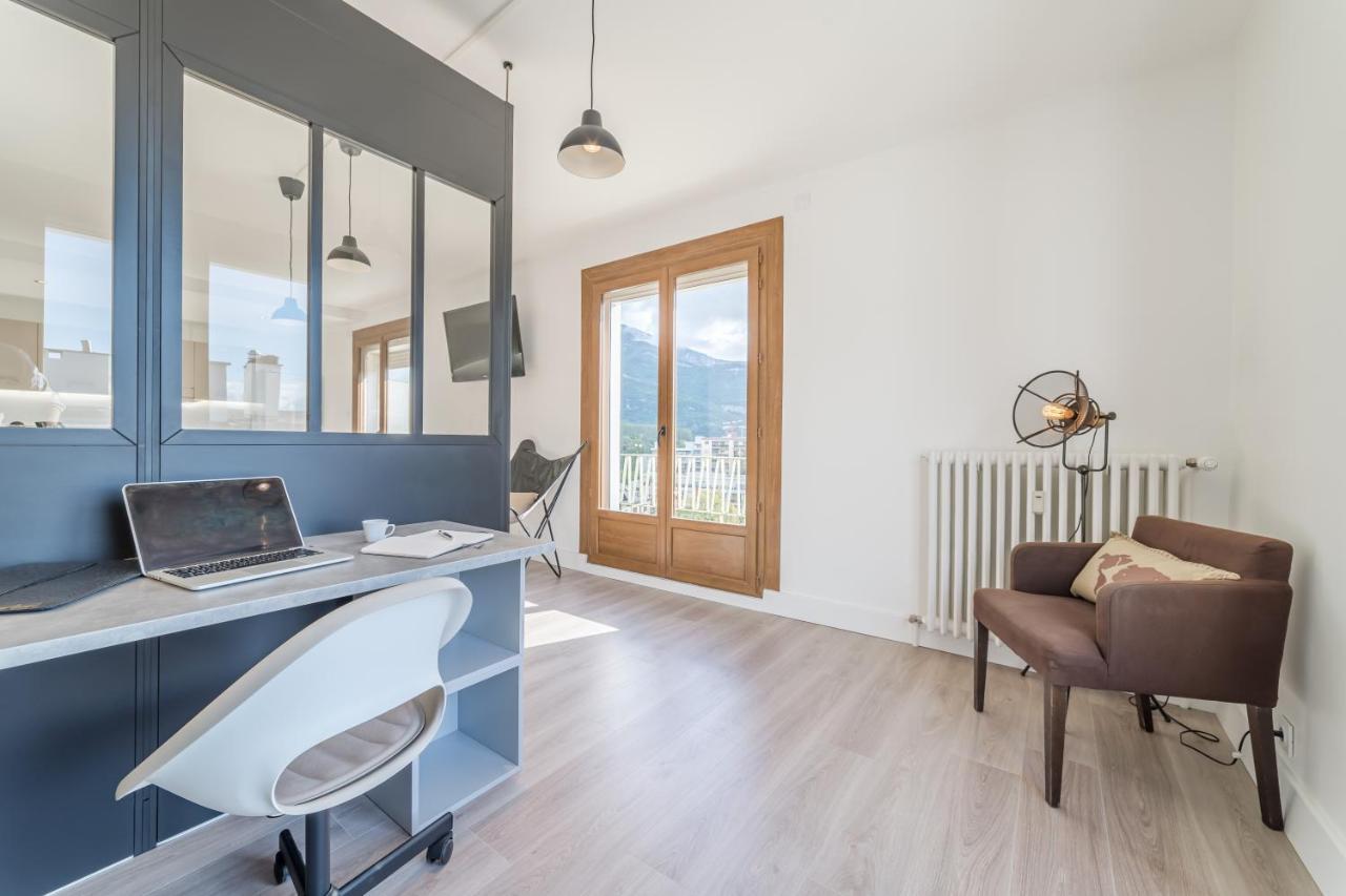 Vue Sensationnelle - Wifi Fibre - Arrivee Autonome Apartment Chambery Luaran gambar